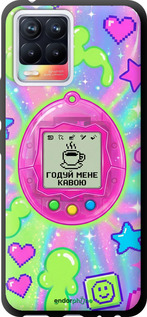 TPU чехол Y2K Aesthetic Retro Pet: Годуй мене кавою для Realme 8 - 6784b-2303 изображение 