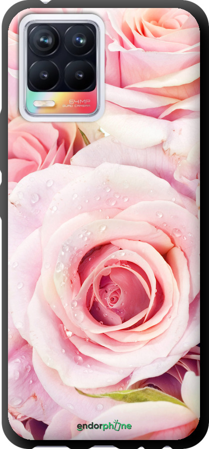 TPU чехол Троянди для Realme 8 - 525b-2303 изображение 