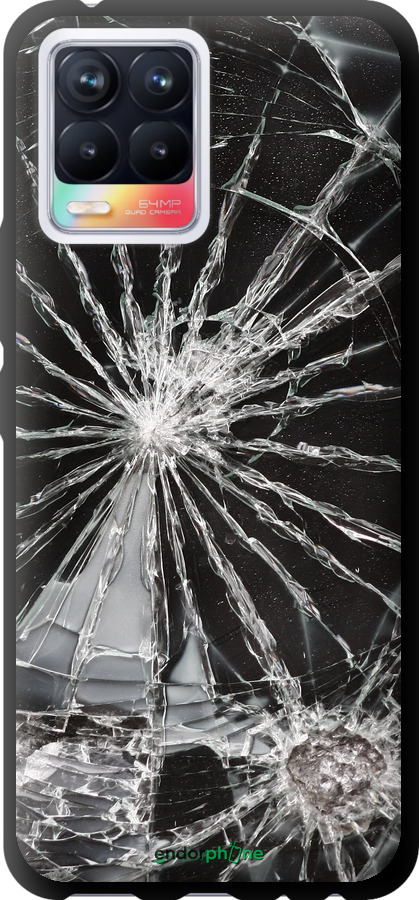 TPU чехол Glass для Realme 8 - 6608b-2303 изображение 