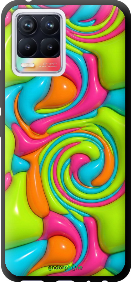 TPU чехол Y2K Jelly Dream для Realme 8 - 6780b-2303 изображение 