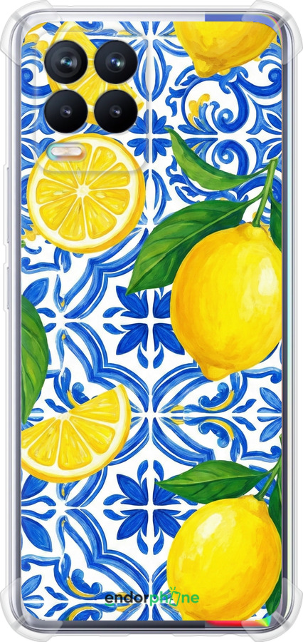 Силикон с усиленными углами чехол Grocery Girl Italian Summer для Realme 8 - 6766sp-2303 изображение 