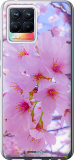 2D пластиковий чехол Сакура для Realme 8 - 6029t-2303 изображение 