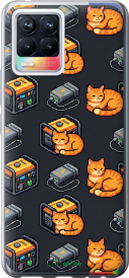 Силиконовый чехол Autonomous Zone для Realme 8 - 6771u-2303 изображение 