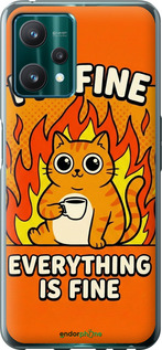 Силиконовый чехол 'Funny Cat' для Realme 9 Pro изображение 5