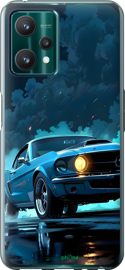Силіконовий чехол Форд мустанг для Realme 9 Pro - 6374u-2595 изображение 