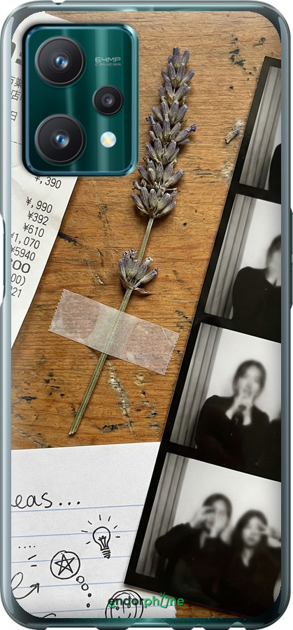 Силиконовый чехол Aesthetic Scrapbook Collage для Realme 9 Pro - 6773u-2595 изображение 