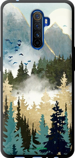 TPU чехол С изображением лесного пейзажа для Realme X2 Pro - 6548b-1866 изображение 