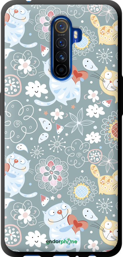 TPU чехол Кошенята v3 для Realme X2 Pro - 1223b-1866 изображение 