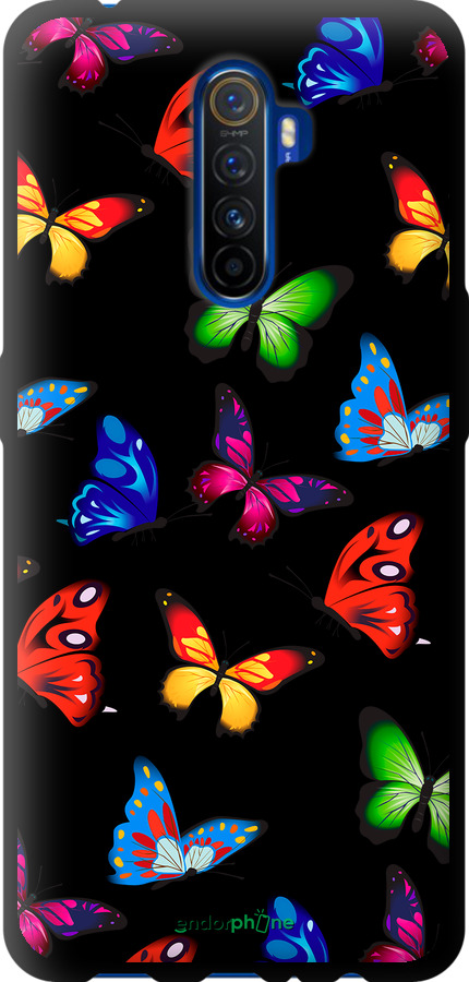 TPU чехол Барвисті метелики для Realme X2 Pro - 4761b-1866 изображение 