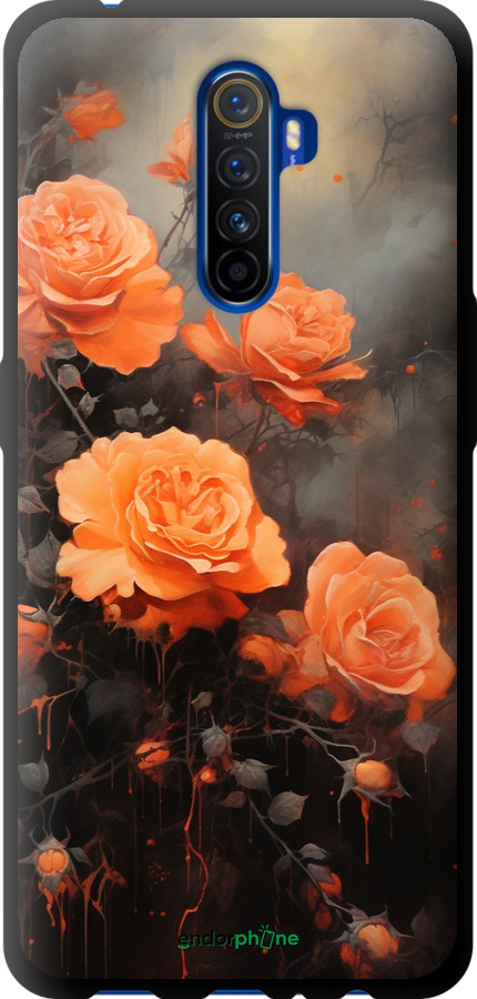 TPU чехол Оранжевые розы для Realme X2 Pro - 5944b-1866 изображение 