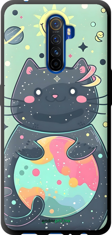 TPU чехол Милый котик для Realme X2 Pro - 6364b-1866 изображение 