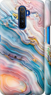 3D пластиковый матовый чехол Мрамор красивый для Realme X2 Pro - 6376m-1866 изображение 