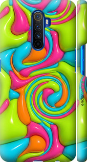 3D пластиковый матовый чехол Y2K Jelly Dream для Realme X2 Pro - 6780m-1866 изображение 