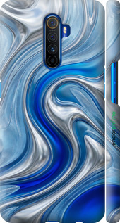 3D пластиковий матовий чехол Liquid Chrome для Realme X2 Pro - 6781m-1866 изображение 