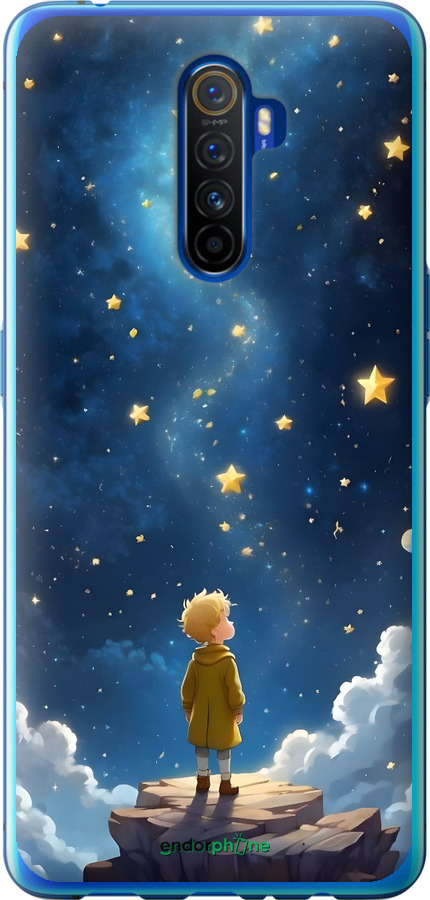 Силиконовый чехол Маленький принц для Realme X2 Pro - 6326u-1866 изображение 