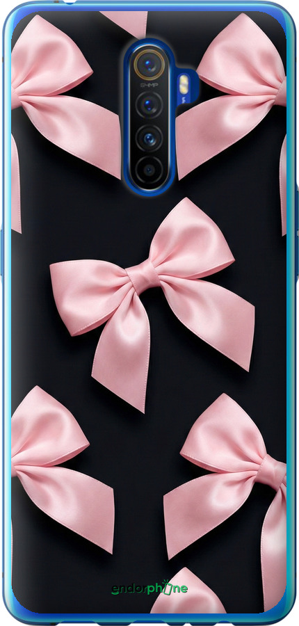 Силиконовый чехол Coquette Ribbons Dark Coquette для Realme X2 Pro - 6767u-1866 изображение 