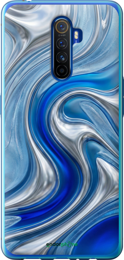 Силиконовый чехол Liquid Chrome для Realme X2 Pro - 6781u-1866 изображение 