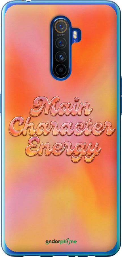 Силиконовый чехол Aura Gradient Main Character Energy Aesthetic Y2K для Realme X2 Pro - 6783u-1866 изображение 