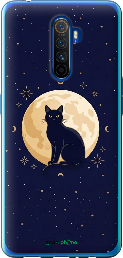 Силіконовий чехол Cute Cat Celestial/Witchy для Realme X2 Pro - 6787u-1866 изображение 