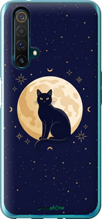 Силиконовый чехол 'Cute Cat Celestial/Witchy' для Realme X50 изображение 3