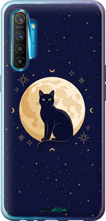 Силіконовий чехол Cute Cat Celestial/Witchy для Realme XT - 6787u-1868 изображение 