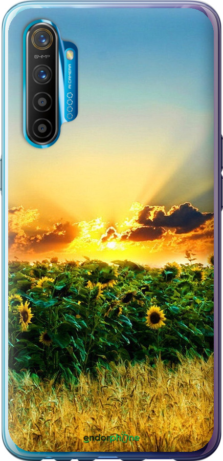 

2D пластиковий чохол "Україна" для Realme XT
