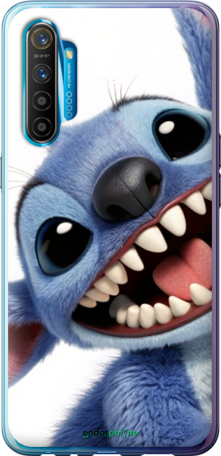 Силіконовий чехол Стіч для Realme XT - 6684u-1868 изображение 