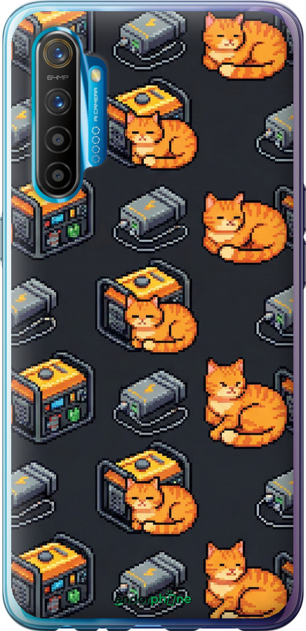 Силиконовый чехол Autonomous Zone для Realme XT - 6771u-1868 изображение 