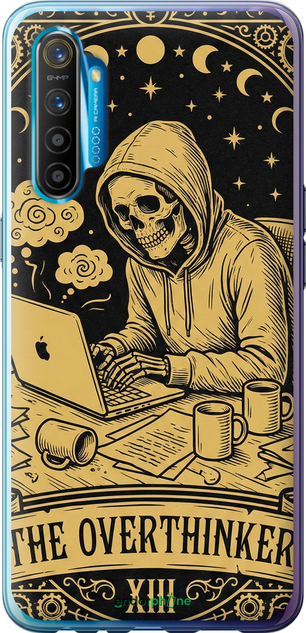 Силиконовый чехол The Overthinker для Realme XT - 6774u-1868 изображение 