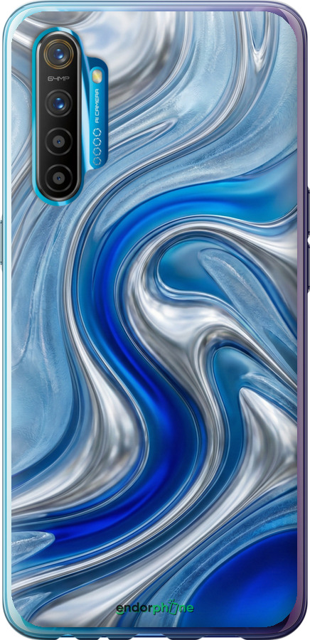 Силіконовий чехол Liquid Chrome для Realme XT - 6781u-1868 изображение 