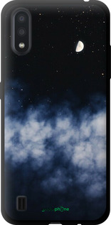 TPU чехол Ночное небо для Samsung Galaxy A01 A015F - 6450b-1842 изображение 