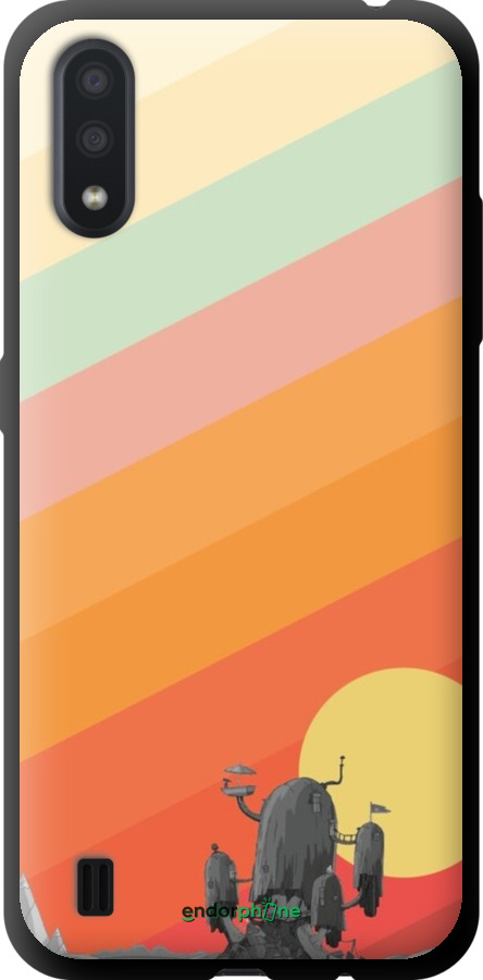 TPU чехол № 5420 для Samsung Galaxy A01 A015F - 5420b-1842 изображение 