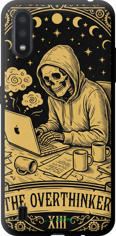 TPU чехол The Overthinker для Samsung Galaxy A01 A015F - 6774b-1842 изображение 