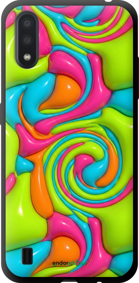 TPU чехол Y2K Jelly Dream для Samsung Galaxy A01 A015F - 6780b-1842 изображение 