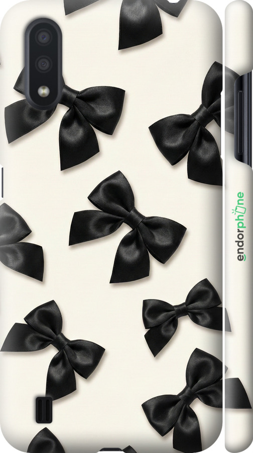 3D пластиковий матовий чехол Dark Coquette для Samsung Galaxy A01 A015F - 6765m-1842 изображение 