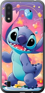 2D пластиковый чехол Стич 2 для Samsung Galaxy A01 A015F - 6371t-1842 изображение 