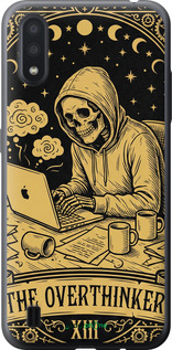 Силиконовый чехол The Overthinker для Samsung Galaxy A01 A015F - 6774u-1842 изображение 