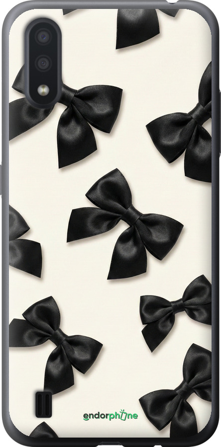 Силіконовий чехол Dark Coquette для Samsung Galaxy A01 A015F - 6765u-1842 изображение 