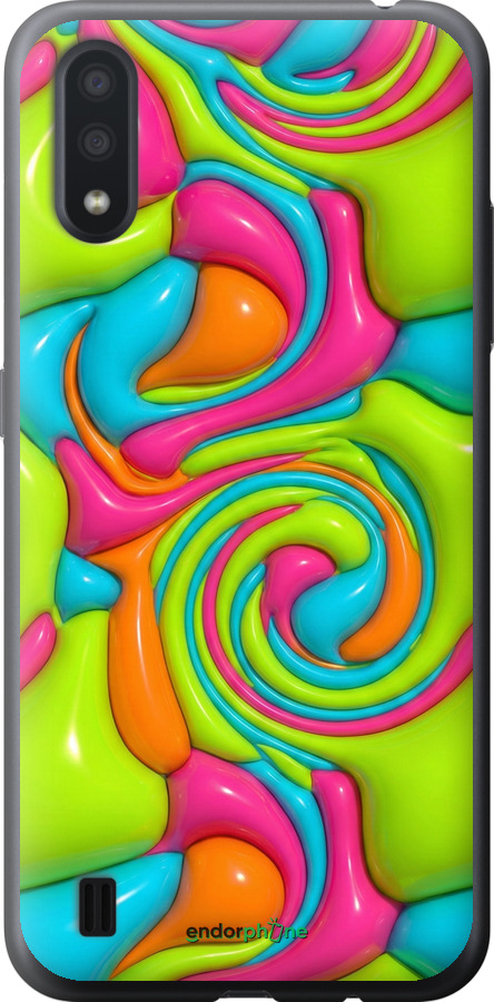 2D пластиковый чехол Y2K Jelly Dream для Samsung Galaxy A01 A015F - 6780t-1842 изображение 