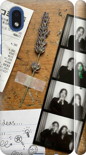 3D пластиковый матовый чехол 'Aesthetic Scrapbook Collage' для Samsung Galaxy A01 Core A013F изображение 13