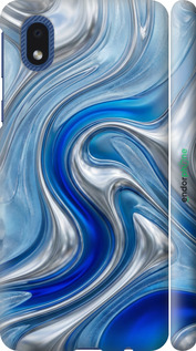 3D пластиковый матовый чехол 'Liquid Chrome' для Samsung Galaxy A01 Core A013F изображение 7
