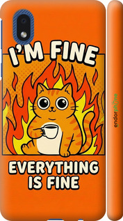 3D пластиковий матовий chehol(1620) - TRANSLATE NOT EXISTS 'Funny Cat' dlya(1621) - TRANSLATE NOT EXISTS Samsung Galaxy A01 Core A013F - 6786m-2065 изображение 1