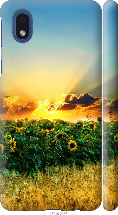 

3D пластиковий матовий чохол "Україна" для Samsung Galaxy A01 Core A013F