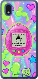 Силиконовый чехол Y2K Aesthetic Retro Pet: Годуй мене кавою для Samsung Galaxy A01 Core A013F - 6784u-2065 изображение 