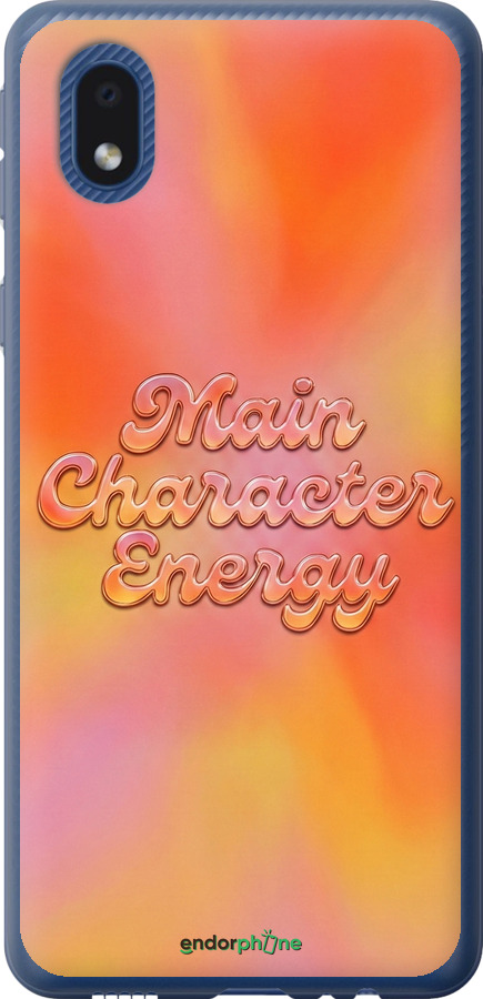 Силіконовий чехол Aura Gradient Main Character Energy Aesthetic Y2K для Samsung Galaxy A01 Core A013F - 6783u-2065 изображение 