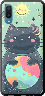 TPU чехол Милый котик для Samsung Galaxy A02 A022G - 6364b-2260 изображение 