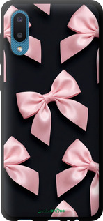 TPU чехол Coquette Ribbons Dark Coquette для Samsung Galaxy A02 A022G - 6767b-2260 изображение 