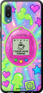 TPU чехол Y2K Aesthetic Retro Pet: Годуй мене кавою для Samsung Galaxy A02 A022G - 6784b-2260 изображение 