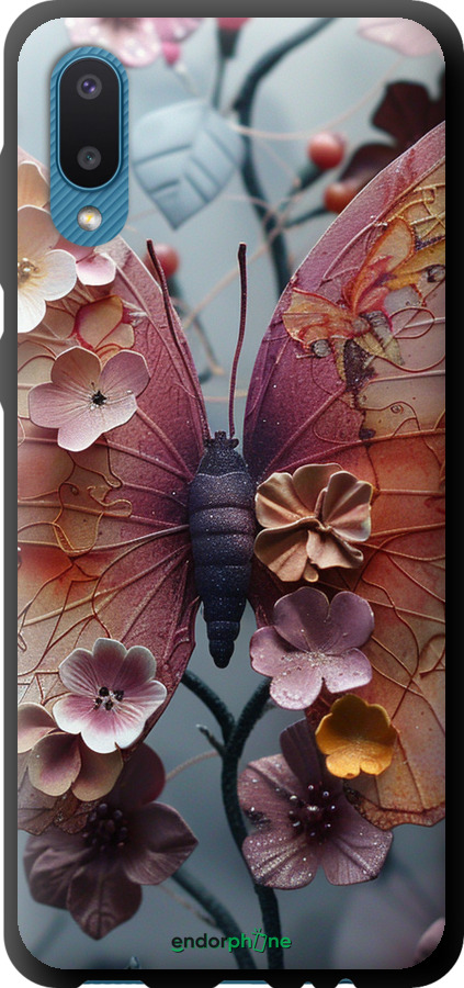 TPU чехол Fairy Butterfly для Samsung Galaxy A02 A022G - 6048b-2260 изображение 