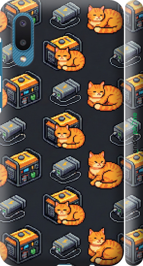 3D пластиковый матовый чехол Autonomous Zone для Samsung Galaxy A02 A022G - 6771m-2260 изображение 